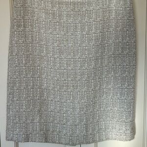 Talbots Classic Gray Pencil Skirt